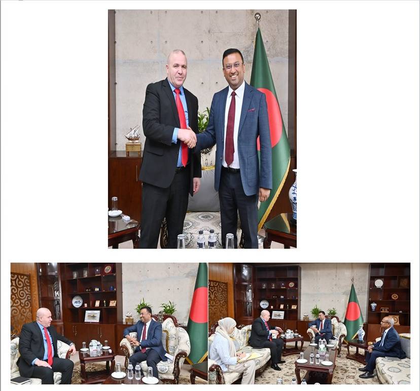 Algerian Ambassador Meets Honorable State Minister, Mr. Humaiun Kobir, to Discuss Bilateral Cooperation