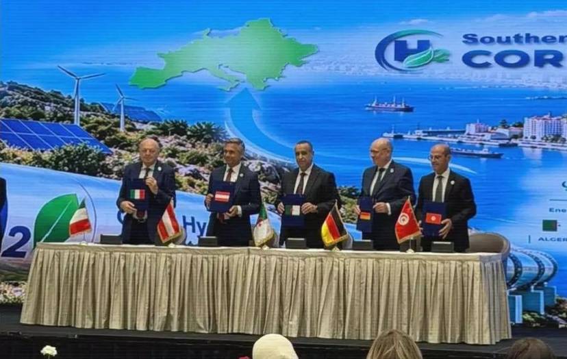 Signing of the Algiers Ministerial Declaration on the SoutH2 Corridor Project