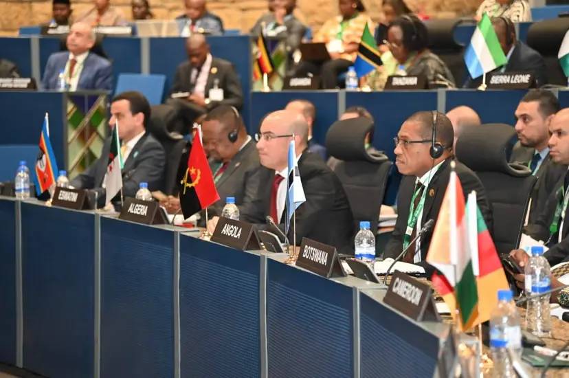 Mr. Chaib participates in the ministerial meeting of the African Union Peace and Security Council