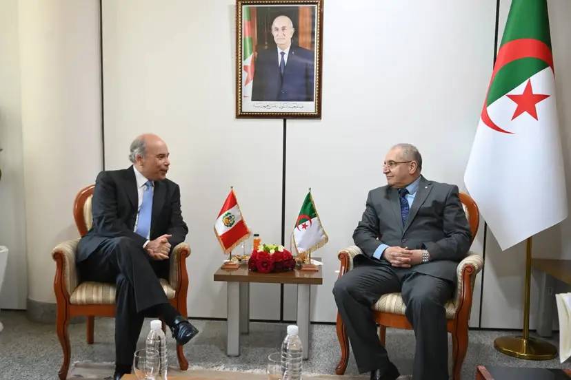 السيد مقرمان يترأس أشغال الدورة الخامسة للمشاورات السياسية بين الجزائر والبيرو