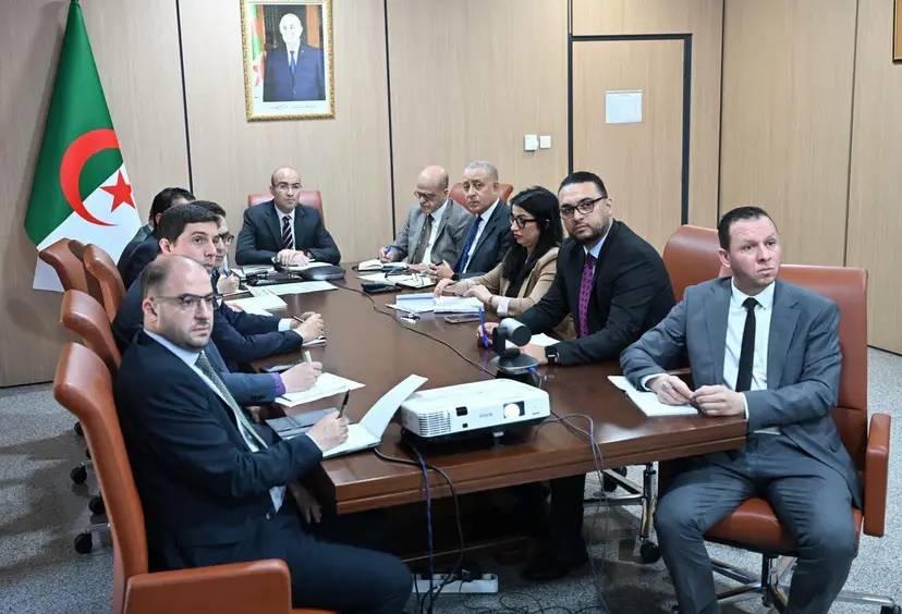 السيد شايب يعقد اجتماعا مع رؤساء المراكز القنصلية بفرنسا عبر تقنية التحاضر المرئي